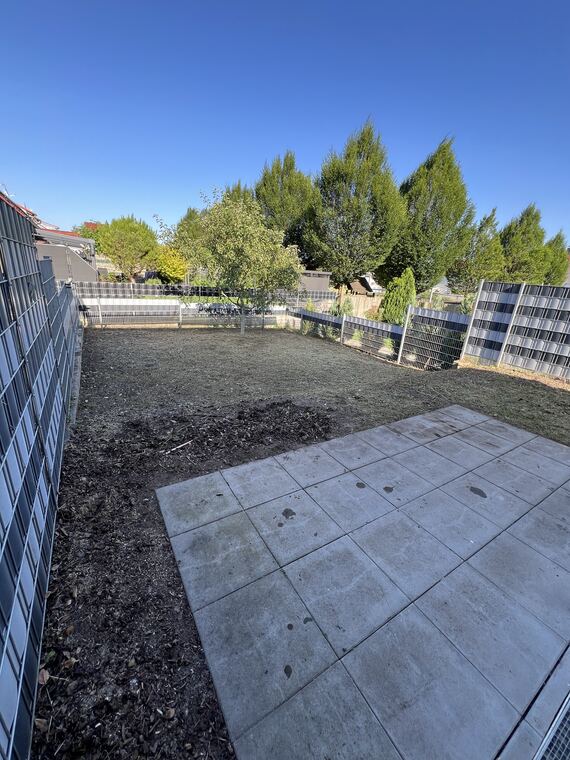 Gartenrodung mit Neuaufbau
